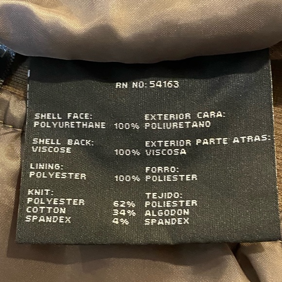 🤎Marc New York • brown faux leather jacket • S • EUC - Picture 6 of 7